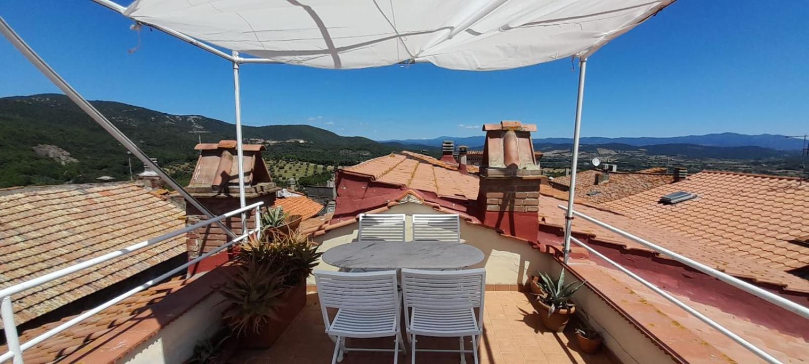 Вілла Una Terrazza Sulla Maremma Caldana Екстер'єр фото